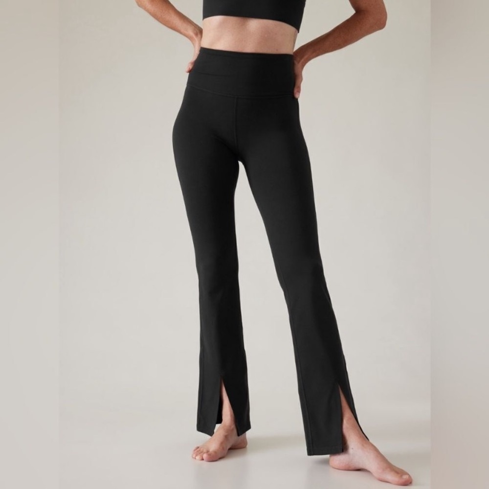 Athleta split flare leggings